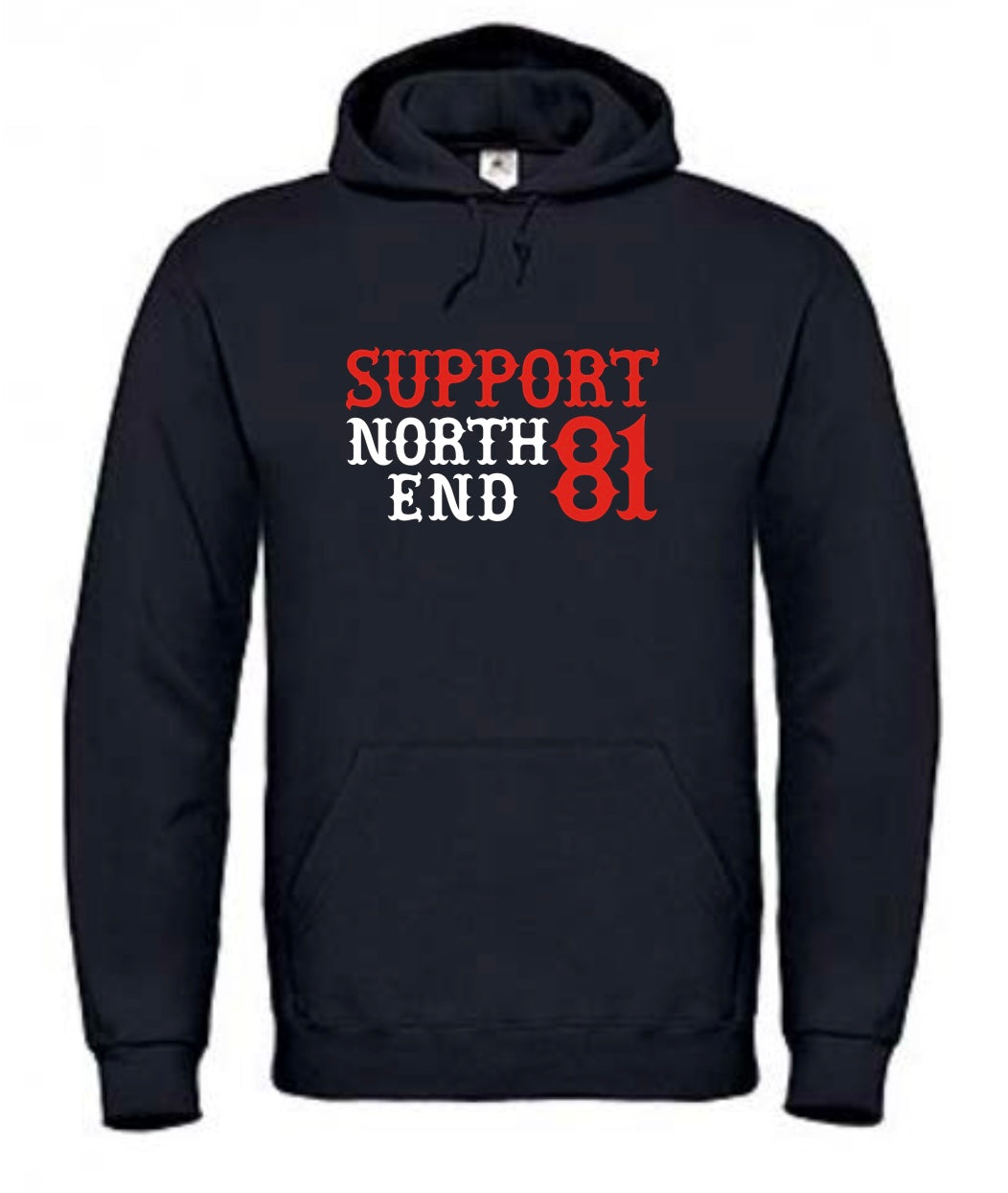 Hoodie LETTER 81 NORTH END