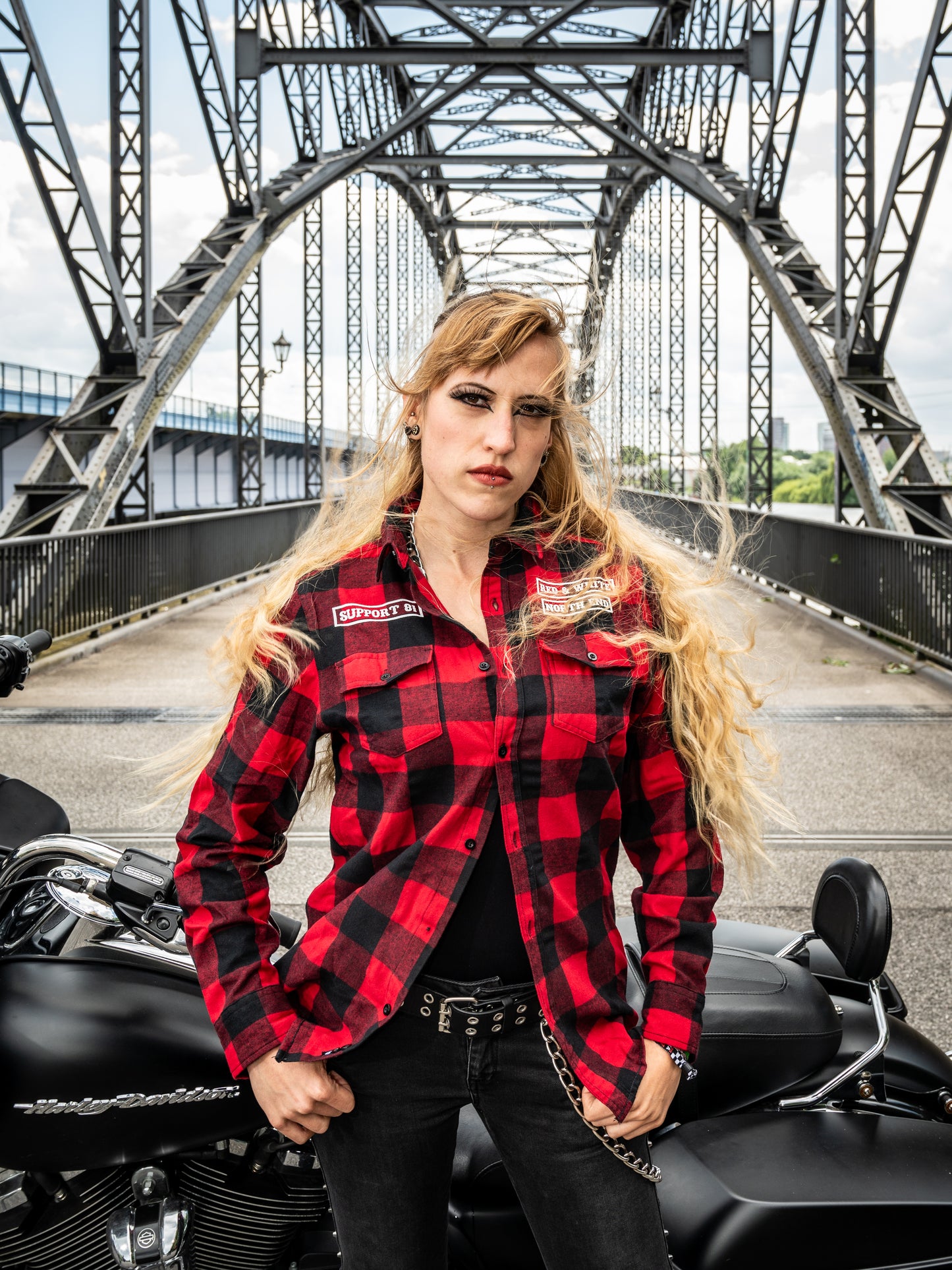 HOLZFÄLLERHEMD "SUPPORT 81 NORTH END" - UNISEX