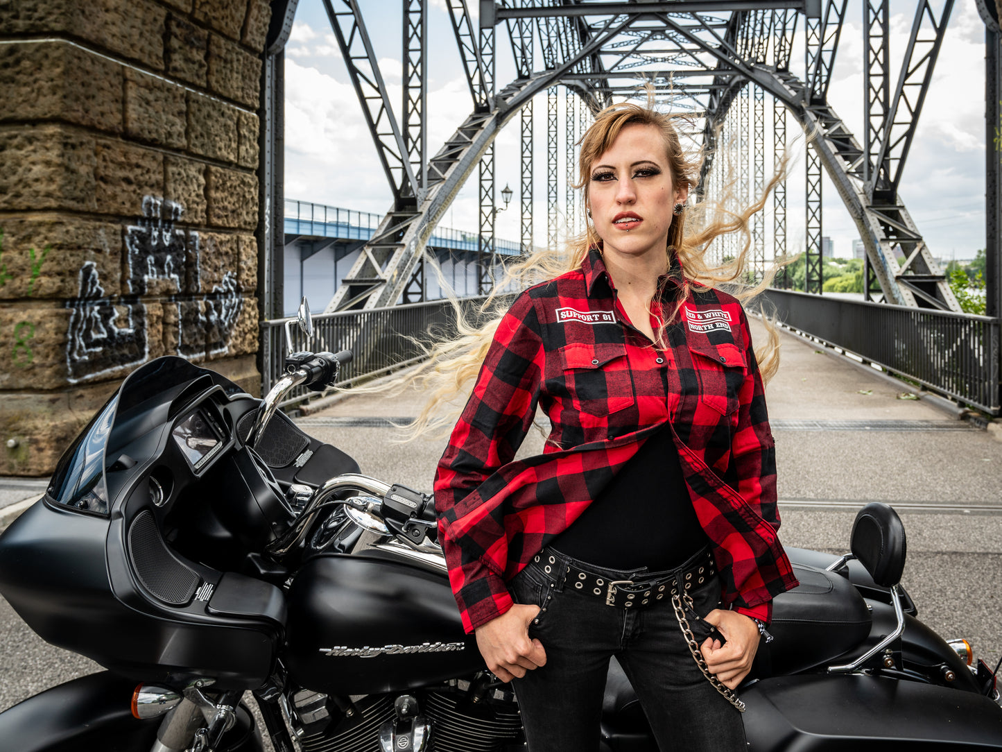 HOLZFÄLLERHEMD "SUPPORT 81 NORTH END" - UNISEX