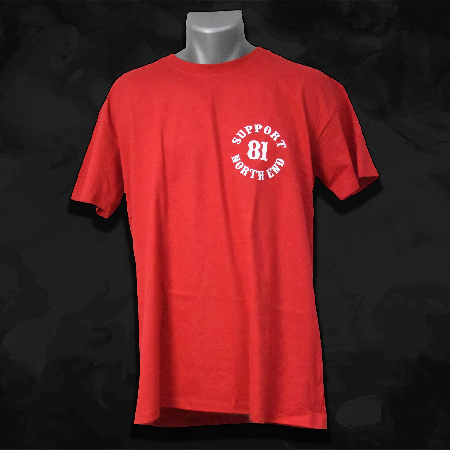 T-SHIRT "SUPPORT 81 NORTH END EST. 1990" - UNISEX