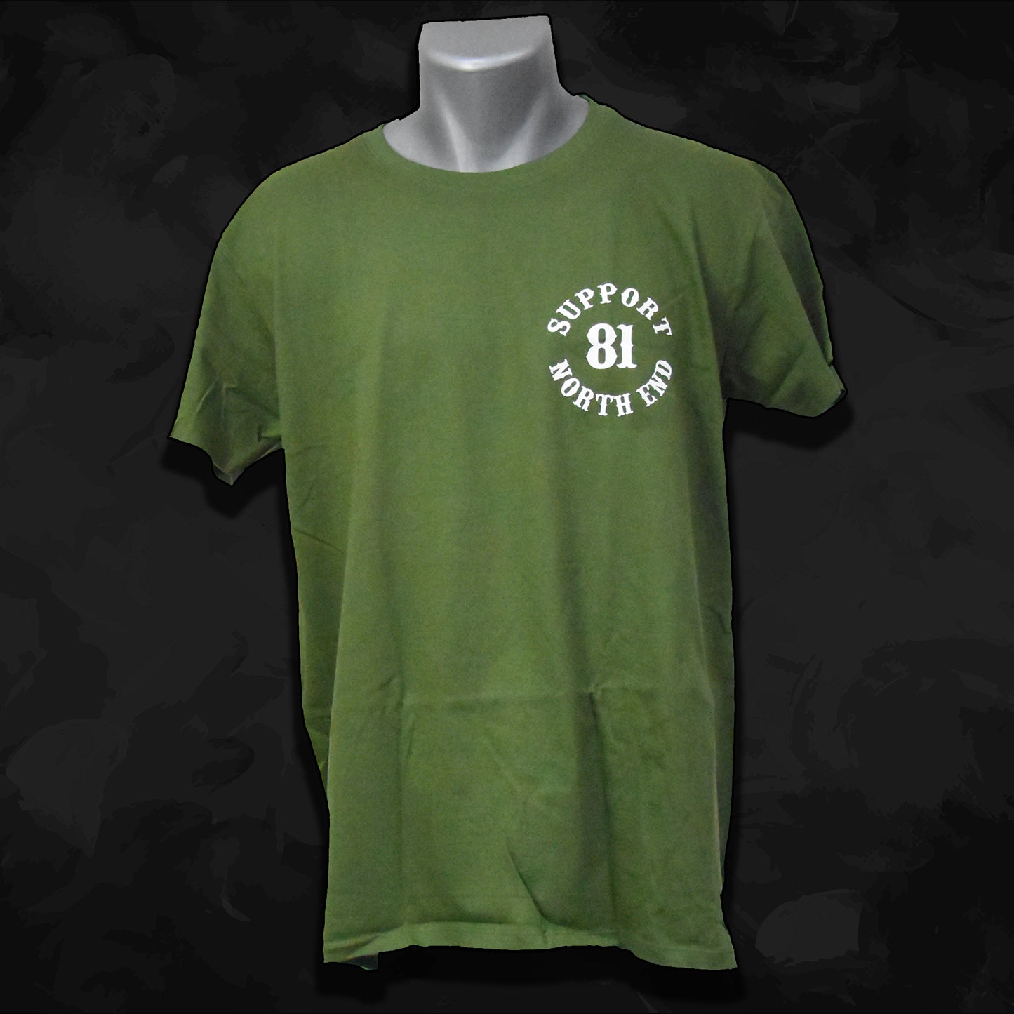 T-SHIRT "SUPPORT 81 NORTH END EST. 1990" - UNISEX