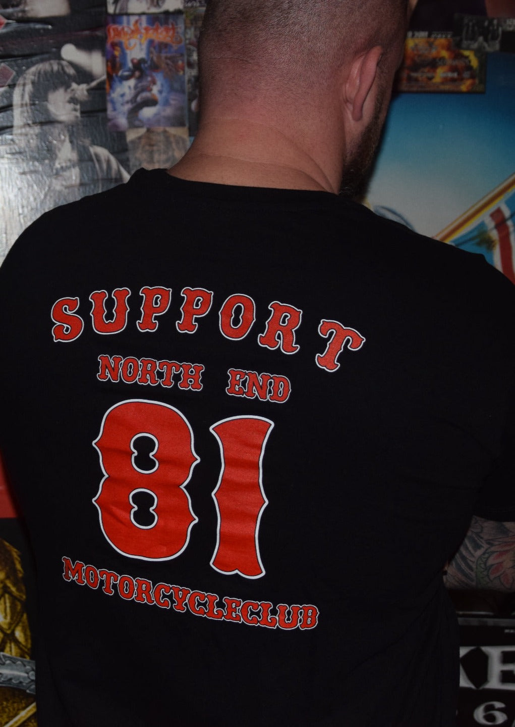 SUPPORT 81 SHIRT - III SKULLS – Support 81 Shop HAMC North End