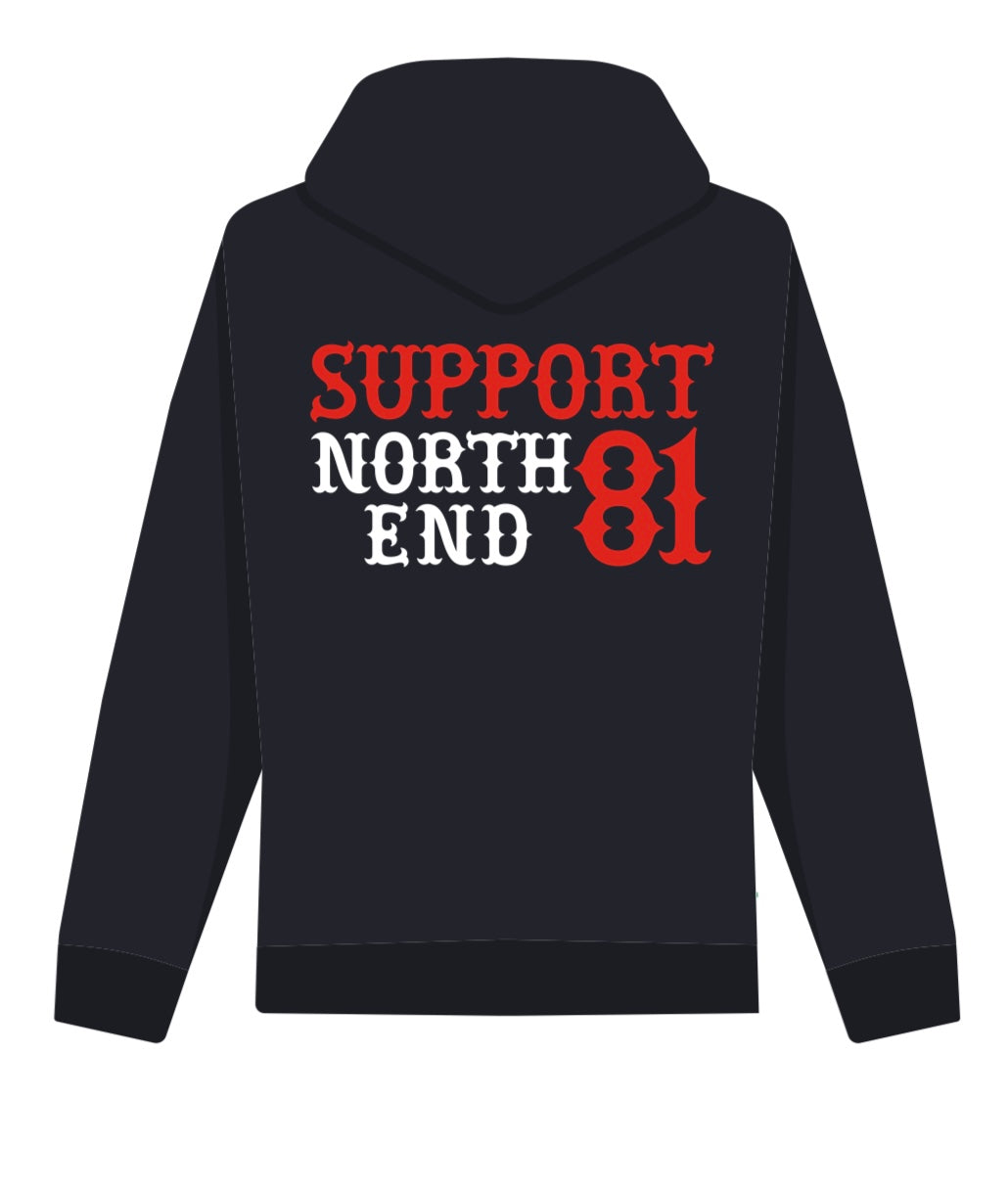 Hoodie LETTER 81 NORTH END