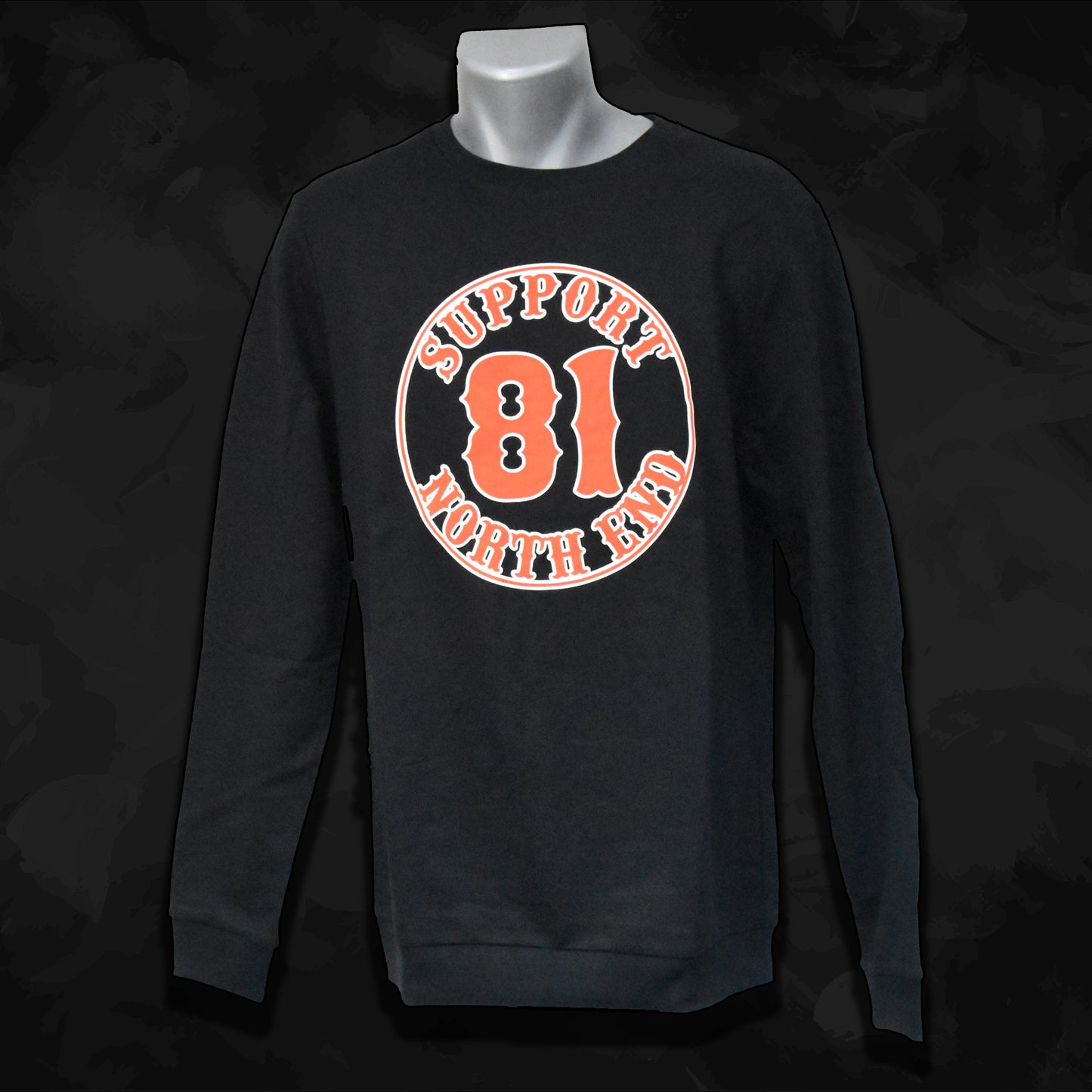 LONGSLEEVE "SUPPORT 81 NORTH END" - Unisex
