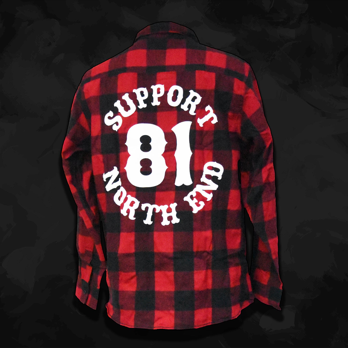 HOLZFÄLLERHEMD "SUPPORT 81 NORTH END" - UNISEX